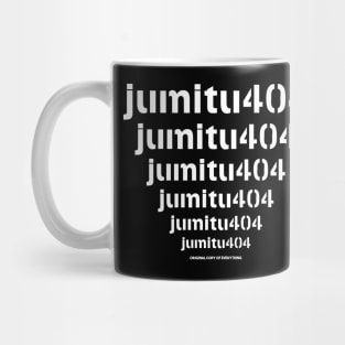 Jumitu404 text pattern Mug